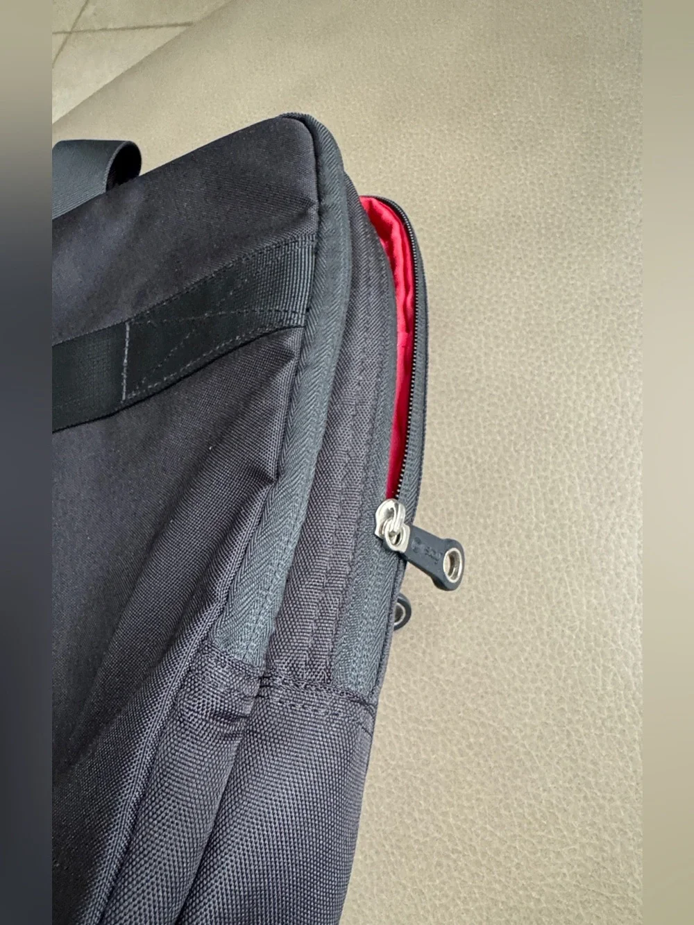 Black Laptop Briefcase with Front Pocket -